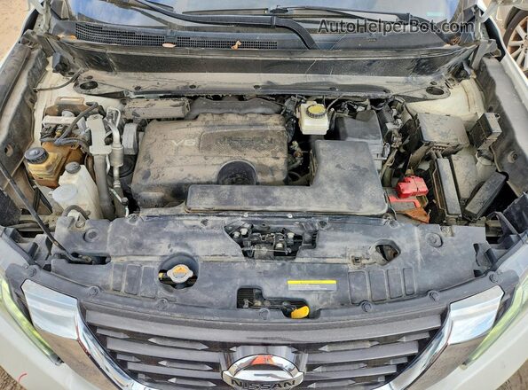 5N1DR2MM0JC649440 2018 NISSAN PATHFINDER White ძრავის განყოფილების ხედი