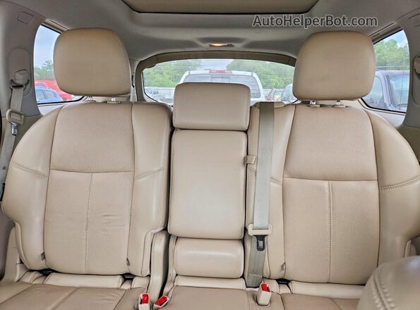 5N1DR2MM0JC649440 2018 NISSAN PATHFINDER White უკანა სავარძლების ხედი