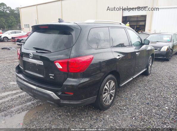 5N1DR2MM0KC613412 2019 NISSAN PATHFINDER Black Trasero derecho