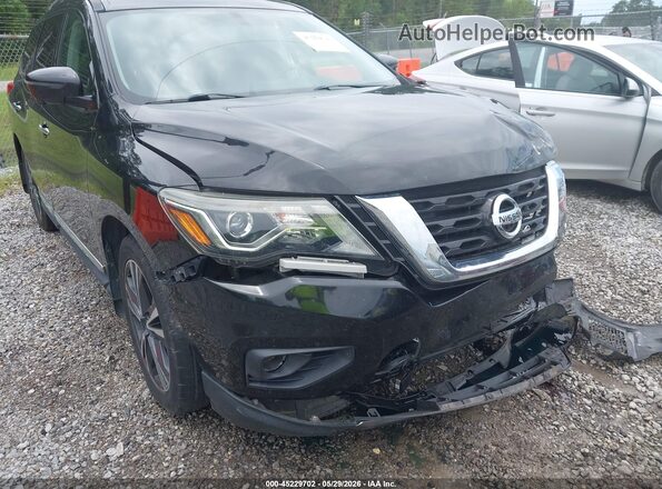 5N1DR2MM0KC652680 2019 NISSAN PATHFINDER Black Вид спереду