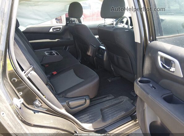 5N1DR2MM1HC635802 2017 NISSAN PATHFINDER Green VIN sticker view