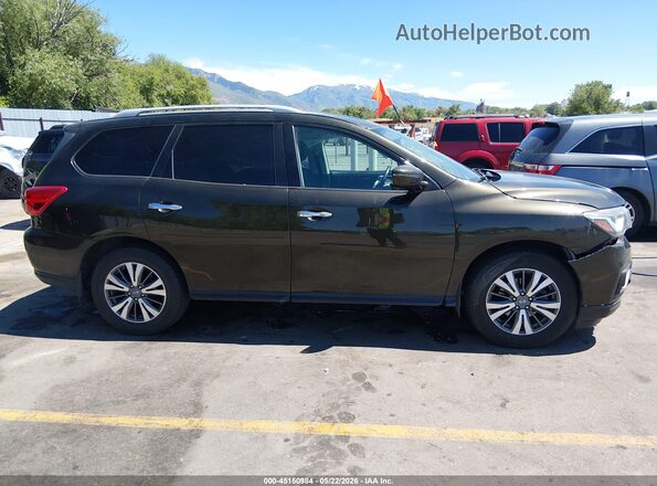 5N1DR2MM1HC635802 2017 NISSAN PATHFINDER Green 360 interior view