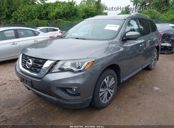 5N1DR2MM1HC655015 2017 NISSAN PATHFINDER Gray Front left