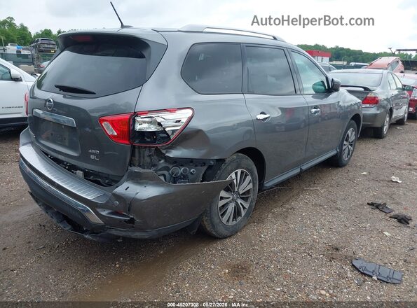 5N1DR2MM1HC655015 2017 NISSAN PATHFINDER Gray Rear right