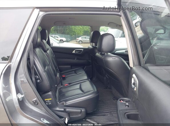 5N1DR2MM1HC655015 2017 NISSAN PATHFINDER Gray VIN sticker view