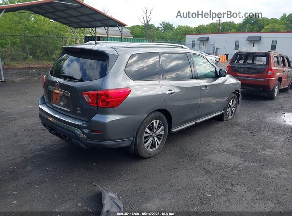 5N1DR2MM1HC677712 2017 NISSAN PATHFINDER Серый Задняя правая четверть