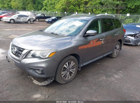 5N1DR2MM1HC677712 2017 NISSAN PATHFINDER Серый Передняя левая четверть