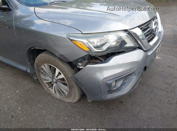 5N1DR2MM1HC677712 2017 NISSAN PATHFINDER Серый Вид спереди