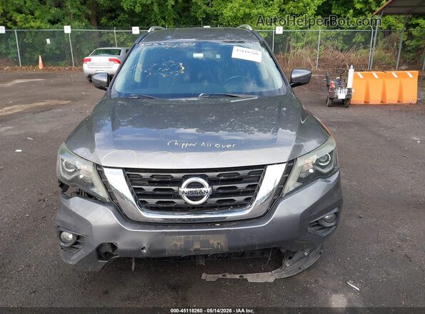 5N1DR2MM1HC677712 2017 NISSAN PATHFINDER Серый Вид щитка приборов
