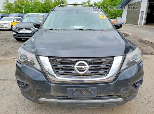 5N1DR2MM1JC664187 2018 NISSAN PATHFINDER Black Դիմացի տեսք