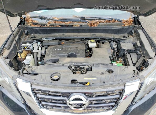 5N1DR2MM1JC664187 2018 NISSAN PATHFINDER Black Շարժիչի բաժամունքի տեսք