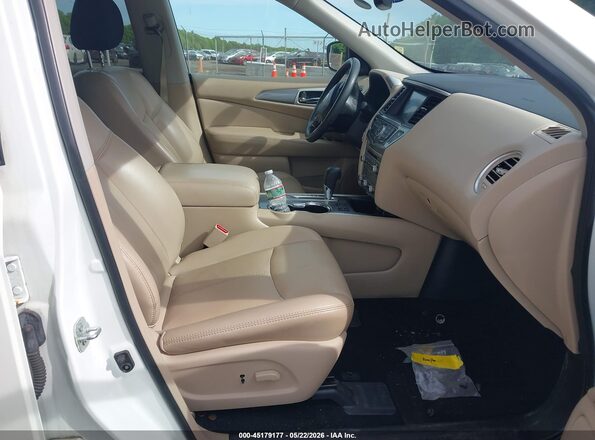 5N1DR2MM1KC590710 2019 NISSAN PATHFINDER White Սալոնի դիմացի տեսք