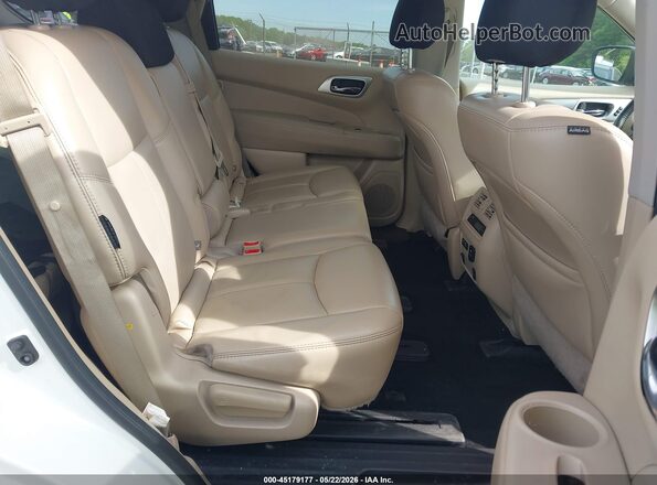 5N1DR2MM1KC590710 2019 NISSAN PATHFINDER White VIN կոդի պիտակի տեսք