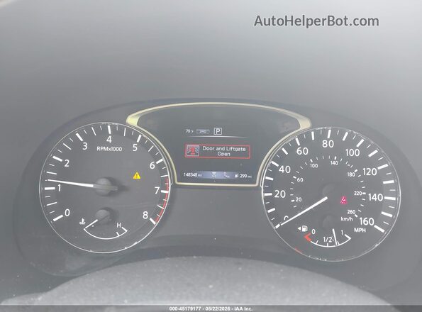 5N1DR2MM1KC590710 2019 NISSAN PATHFINDER White Հետևի նստատեղերի տեսք