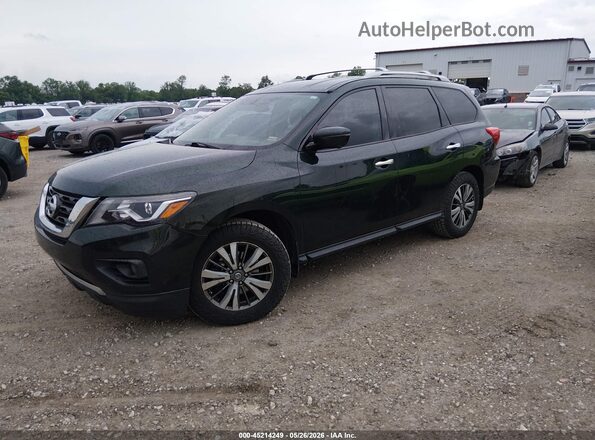 5N1DR2MM1KC591565 2019 NISSAN PATHFINDER Green წინა მარცხენა ხედი სამი მეოთხედიდან