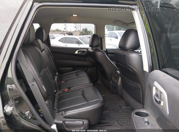 5N1DR2MM1KC591565 2019 NISSAN PATHFINDER Green VIN კოდის სტიკერის ხედი