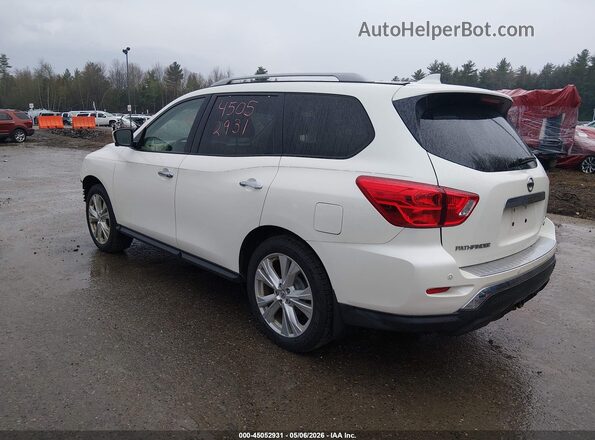 5N1DR2MM1KC596409 2019 NISSAN PATHFINDER White Tył lewy