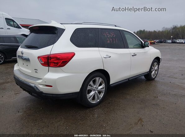5N1DR2MM1KC596409 2019 NISSAN PATHFINDER White Tył prawy