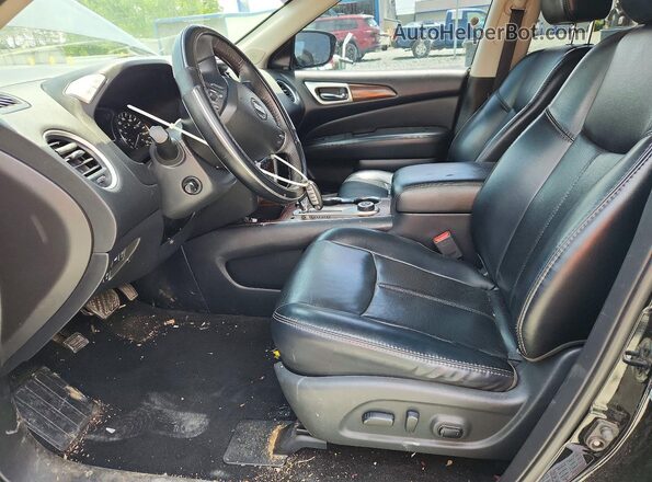 5N1DR2MM2HC676598 2017 NISSAN PATHFINDER Black Սալոնի դիմացի տեսք