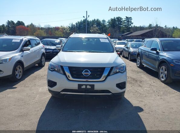 5N1DR2MM2HC907466 2017 NISSAN PATHFINDER White Вид щитка приладів