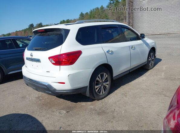 5N1DR2MM2HC907466 2017 NISSAN PATHFINDER White Задня права чверть