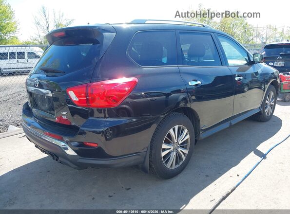 5N1DR2MM2JC633465 2018 NISSAN PATHFINDER Black Tył prawy