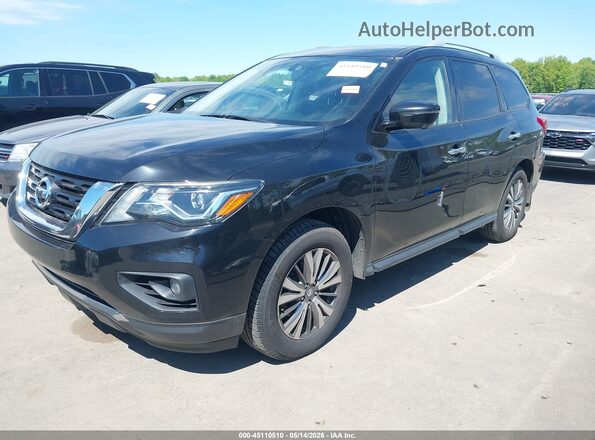 5N1DR2MM2JC633465 2018 NISSAN PATHFINDER Black Przód lewy