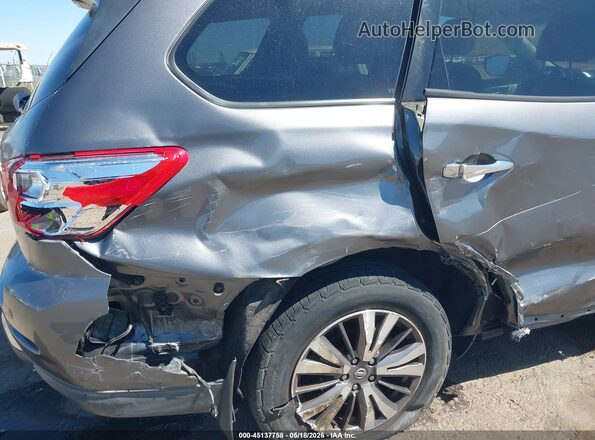 5N1DR2MM2JC667356 2018 NISSAN PATHFINDER Gray Вид спереду