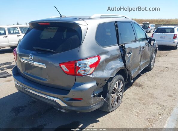 5N1DR2MM2JC667356 2018 NISSAN PATHFINDER Gray Задня права чверть