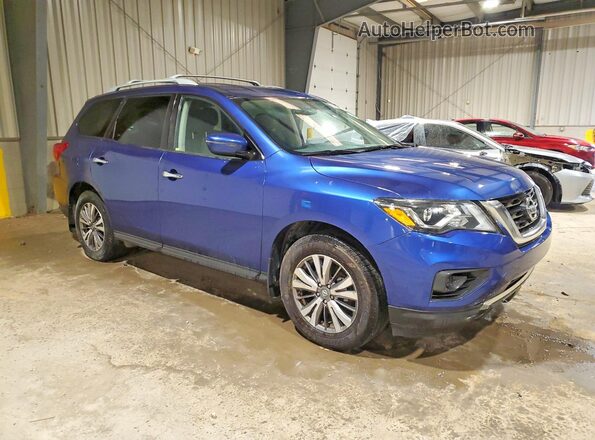 5N1DR2MM2KC585659 2019 NISSAN PATHFINDER Blue Delantero derecho