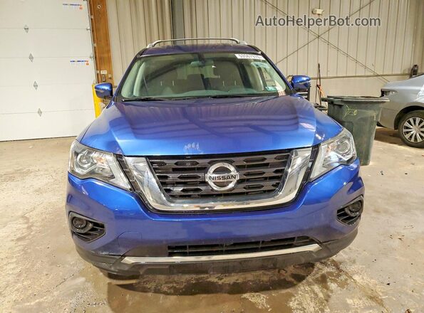 5N1DR2MM2KC585659 2019 NISSAN PATHFINDER Blue Vista frontal