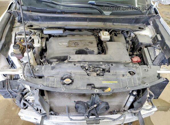 5N1DR2MM2KC639882 2019 NISSAN PATHFINDER White Widok wnętrza z tyłu