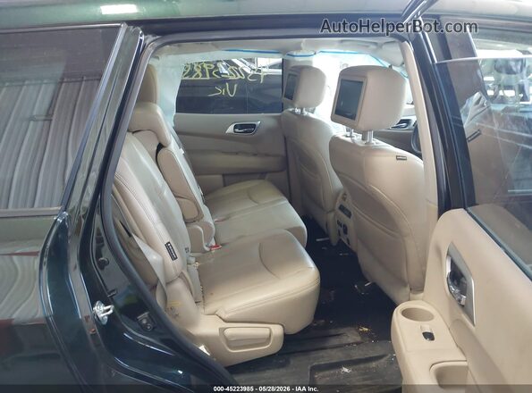 5N1DR2MM2KC641874 2019 NISSAN PATHFINDER Green VIN კოდის სტიკერის ხედი