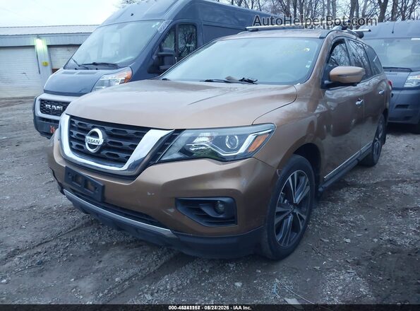 5N1DR2MM3HC612540 2017 NISSAN PATHFINDER Orange Vista frontal