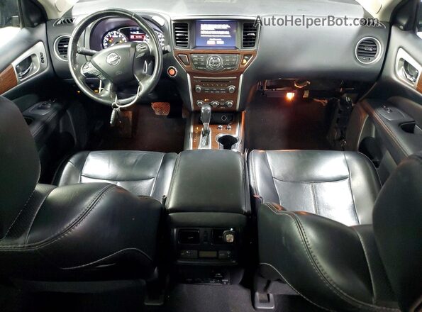 5N1DR2MM3HC629712 2017 NISSAN PATHFINDER Blue წინა პანელის ხედი