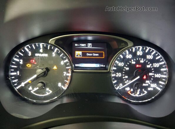 5N1DR2MM3HC629712 2017 NISSAN PATHFINDER Blue ხელსაწყოთა პანელის ხედი