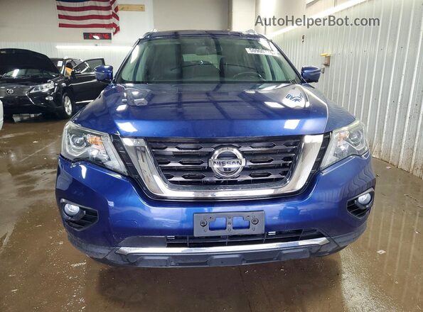 5N1DR2MM3HC629712 2017 NISSAN PATHFINDER Blue წინა ხედი