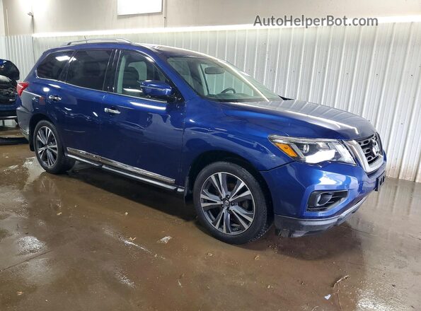 5N1DR2MM3HC629712 2017 NISSAN PATHFINDER Blue წინა მარჯვენა