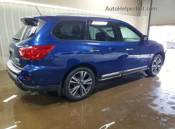 5N1DR2MM3HC629712 2017 NISSAN PATHFINDER Blue უკანა მარჯვენა