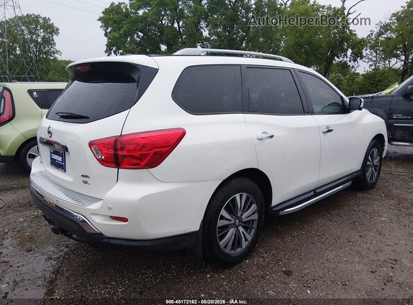 5N1DR2MM3HC668915 2017 NISSAN PATHFINDER Белый Задняя правая четверть