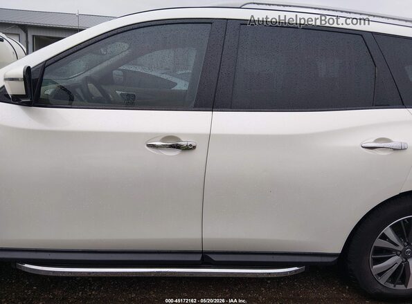 5N1DR2MM3HC668915 2017 NISSAN PATHFINDER Белый Панорамный вид салона 360°