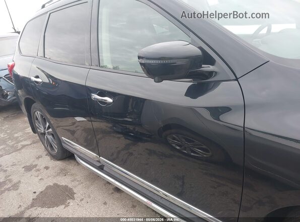5N1DR2MM3JC651537 2018 NISSAN PATHFINDER Black Rear interior view