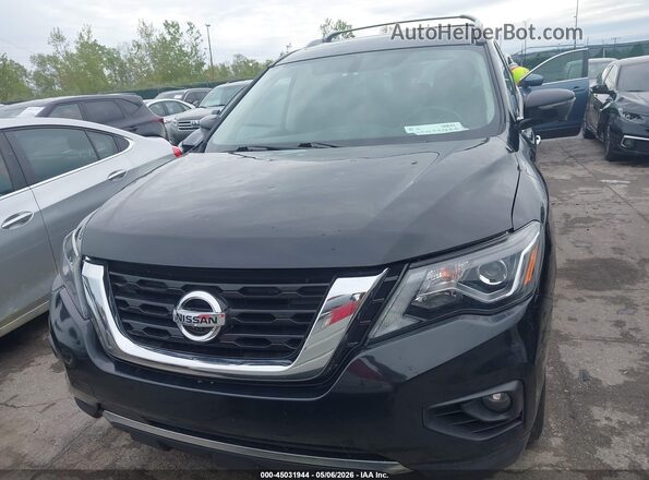 5N1DR2MM3JC651537 2018 NISSAN PATHFINDER Black Instrument cluster view