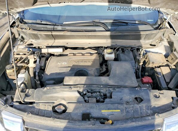 5N1DR2MM3KC597111 2019 NISSAN PATHFINDER Silver Engine compartment view