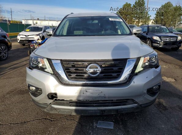 5N1DR2MM3KC597111 2019 NISSAN PATHFINDER Silver Front view