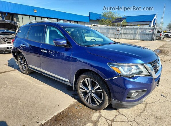 5N1DR2MM4HC620565 2017 NISSAN PATHFINDER Blue წინა მარჯვენა