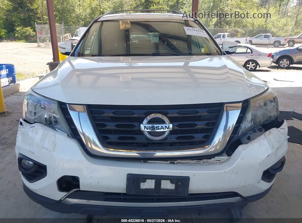 5N1DR2MM5HC603225 2017 NISSAN PATHFINDER White ხელსაწყოთა პანელის ხედი