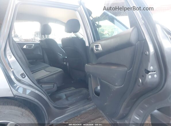 5N1DR2MM5HC632644 2017 NISSAN PATHFINDER Gray VIN კოდის სტიკერის ხედი