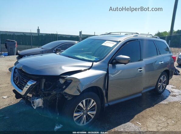 5N1DR2MM5HC645930 2017 NISSAN PATHFINDER Gray Front left