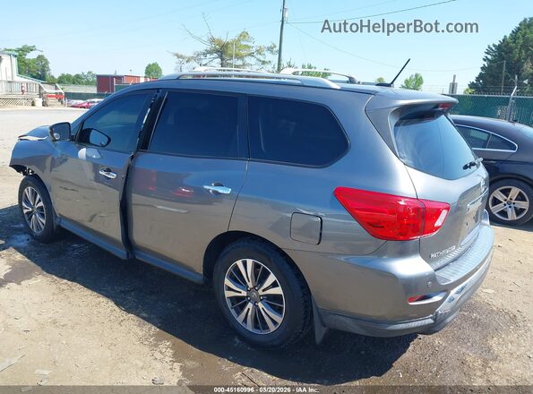 5N1DR2MM5HC645930 2017 NISSAN PATHFINDER Gray Rear left
